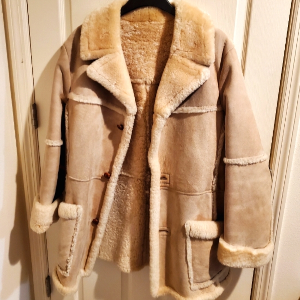 Ardney Men's Shearling Coat 44 Long